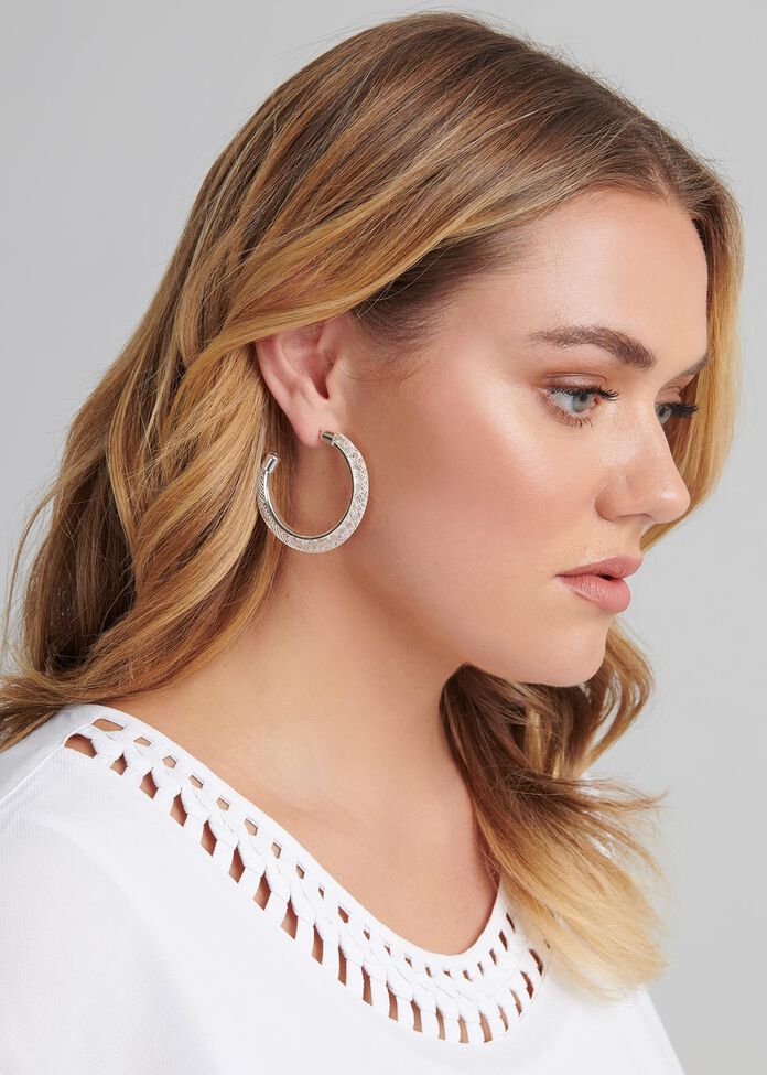 Hidden Crystal Earrings, , hi-res