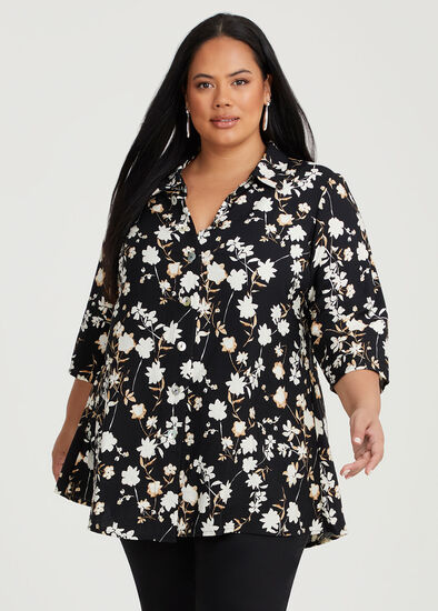 Plus Size Sally Natural Shirt