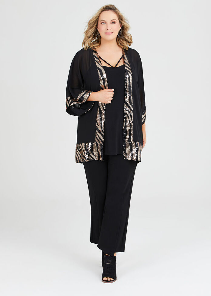 Squared Off Animal Shrug, , hi-res