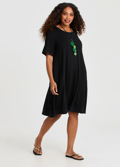 Plus Size Natural Nova Panel Dress