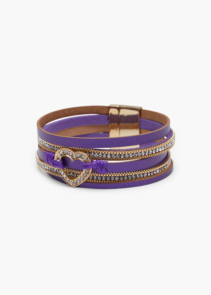 Heart Magnetic Bracelet, , hi-res