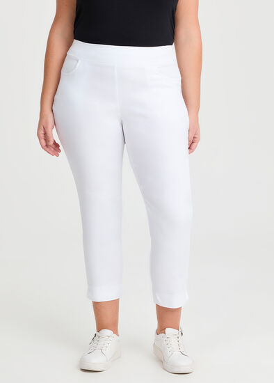 Plus Size Editorial Pocket Taper Pant