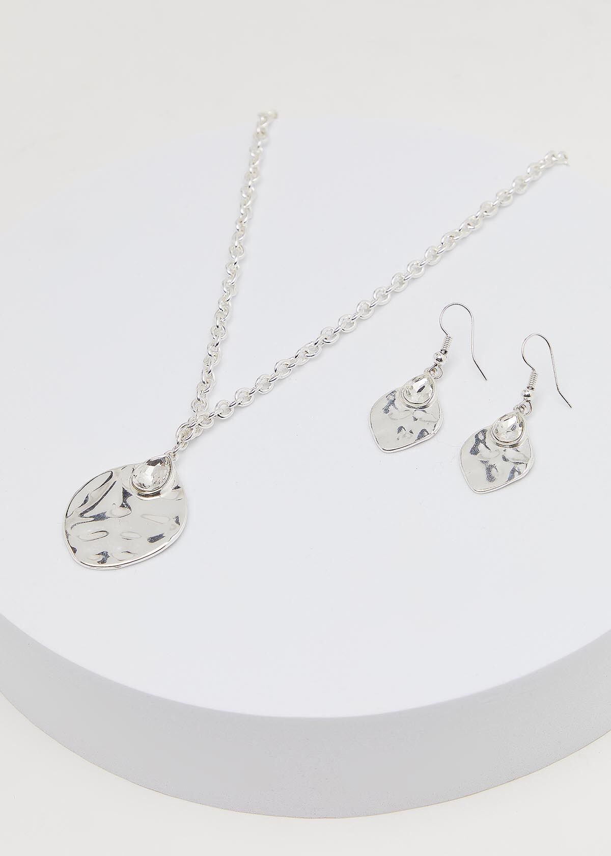 Silver Plated Jewellery Set
