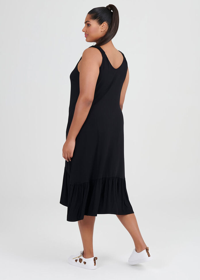 Shop Bamboo Destiny Dress in Black, Sizes 12-30 | Taking Shape AU