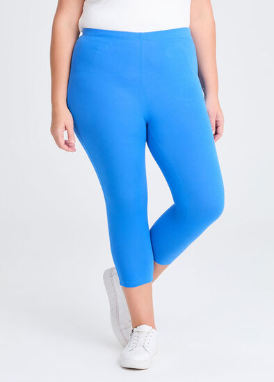 Plus Size Good Earth Australian Cotton Crop Legging
