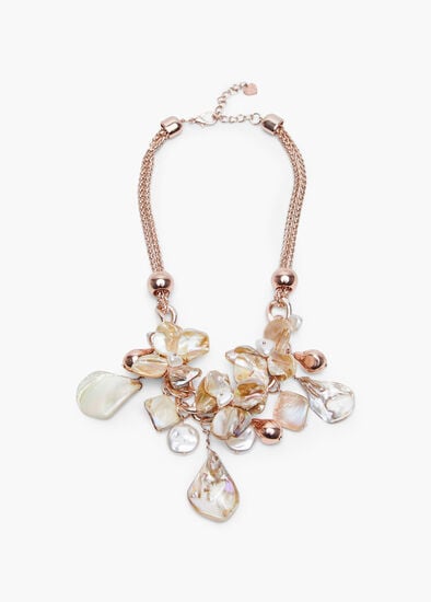 Natural Statement Short Necklace