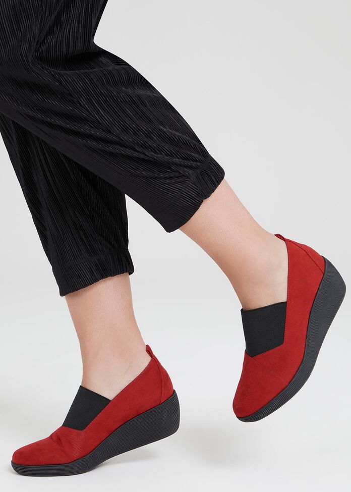 Shop Elastic Front Wedge Shoe Comfortable Shoes Taking Shape AU