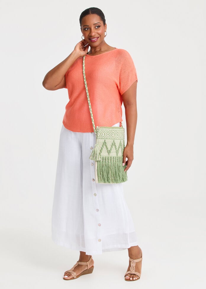 Handloom Crossbody Bag, , hi-res