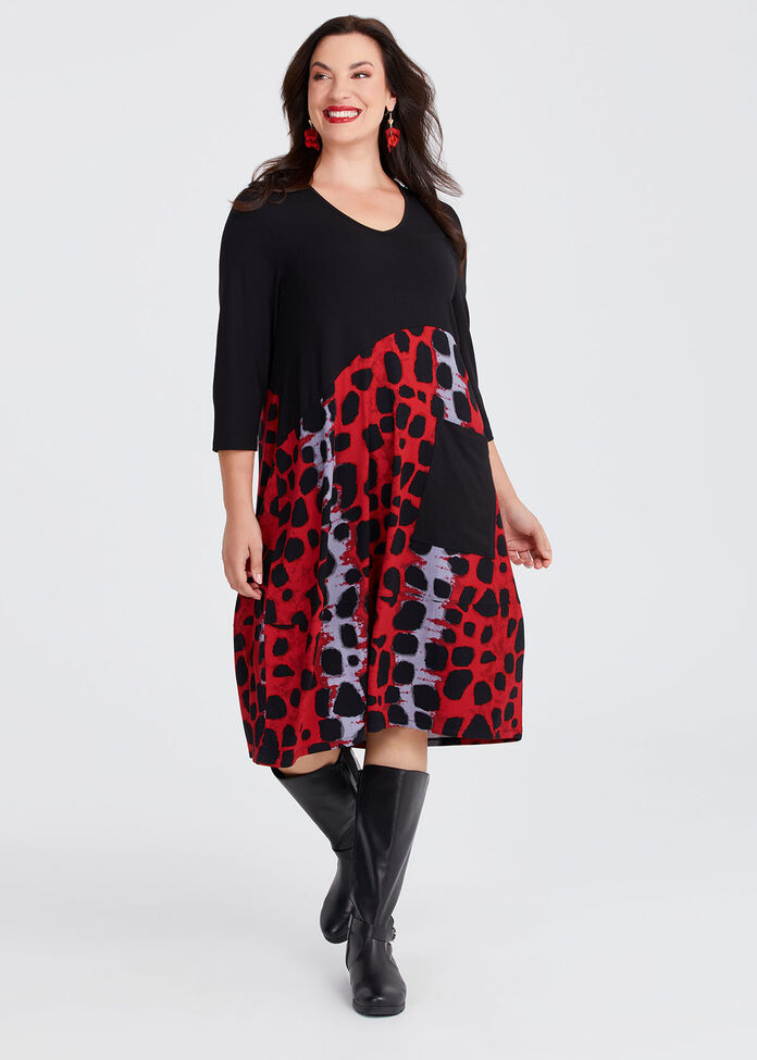Animal Instinct Natural Tulip Dress, , hi-res