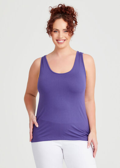 Plus Size Bamboo Base Cami