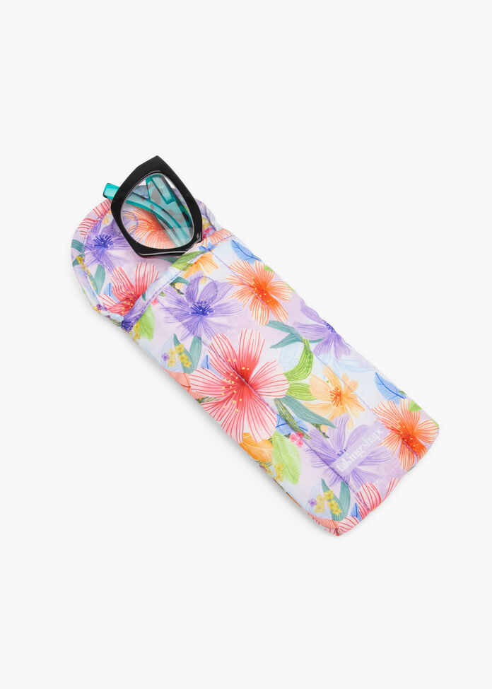 Floral Padded Glasses Case, , hi-res