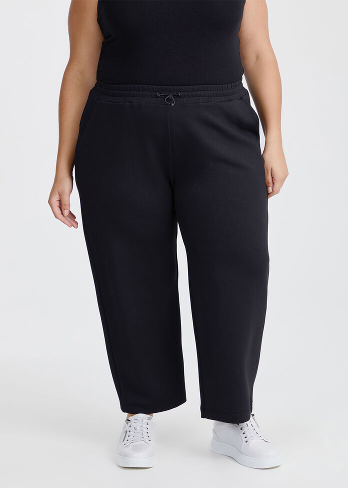 Modal Wide Leg Trackpant, , hi-res