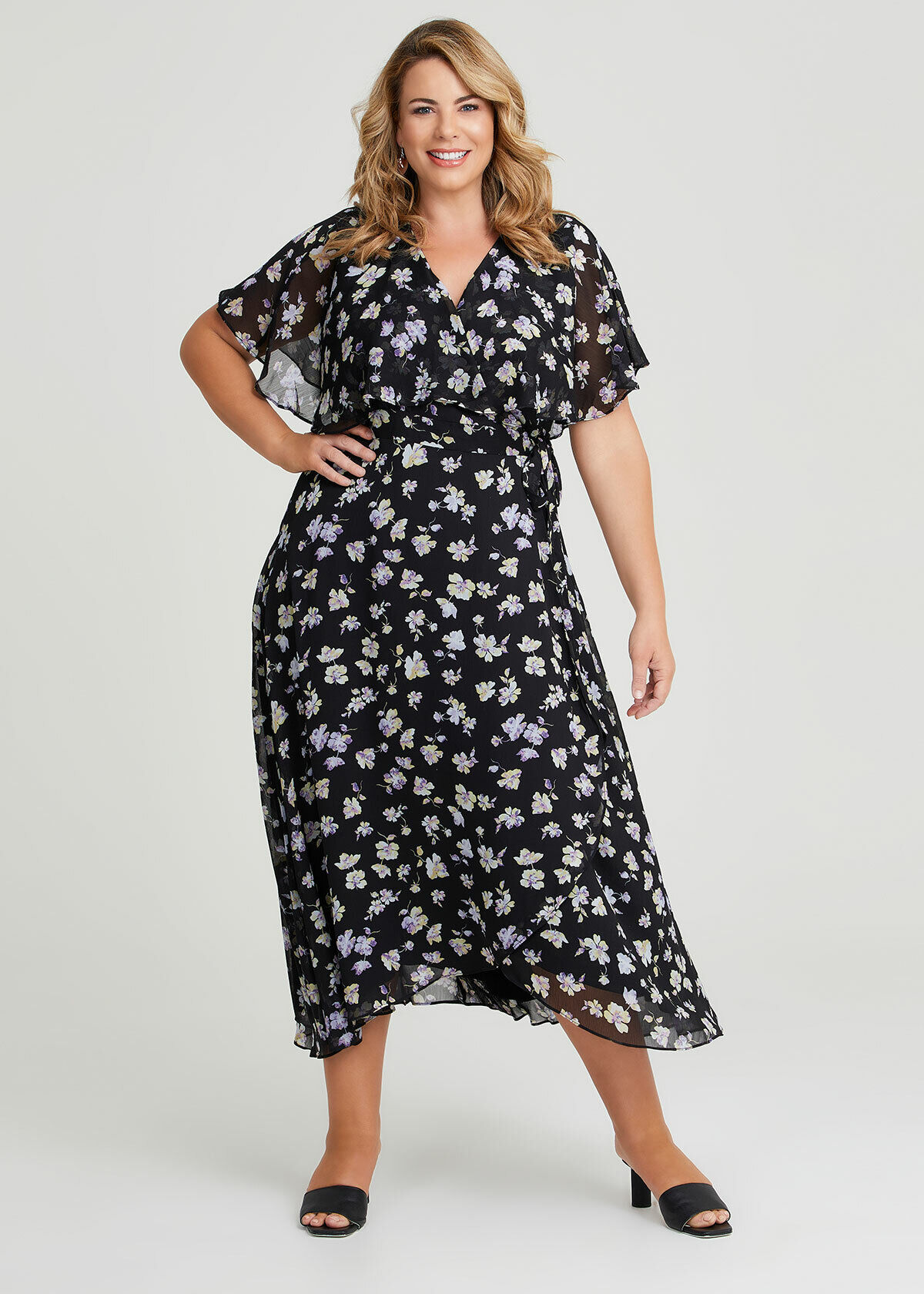 livia fit and flare dress