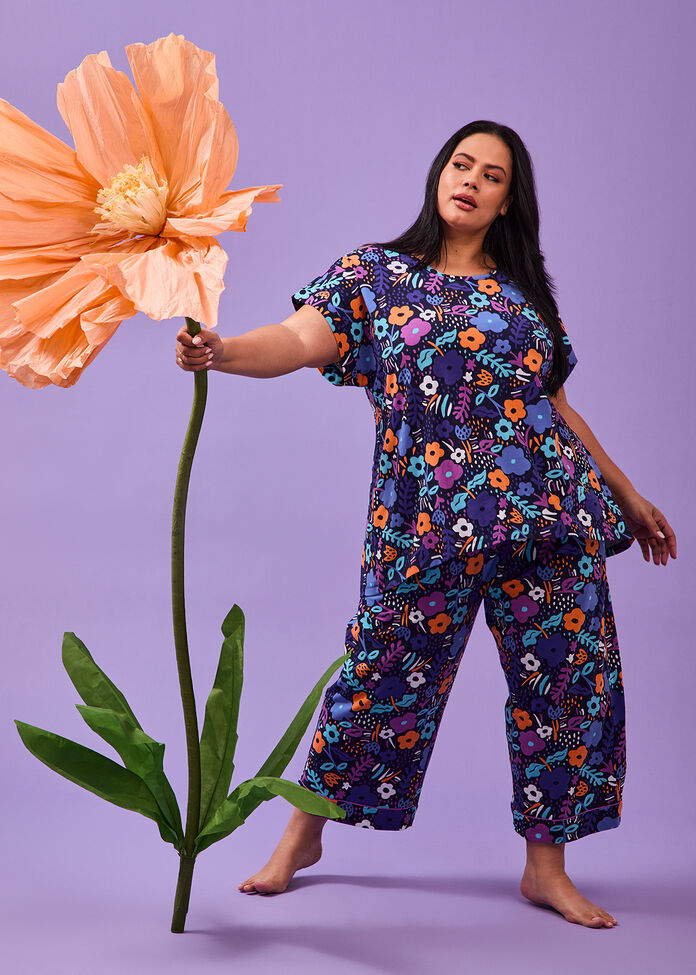 Australian Cotton Petals Pj Pant, , hi-res