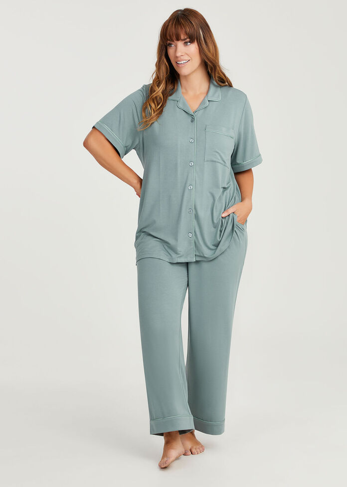 Modal Soft Touch Pyjama Top, , hi-res