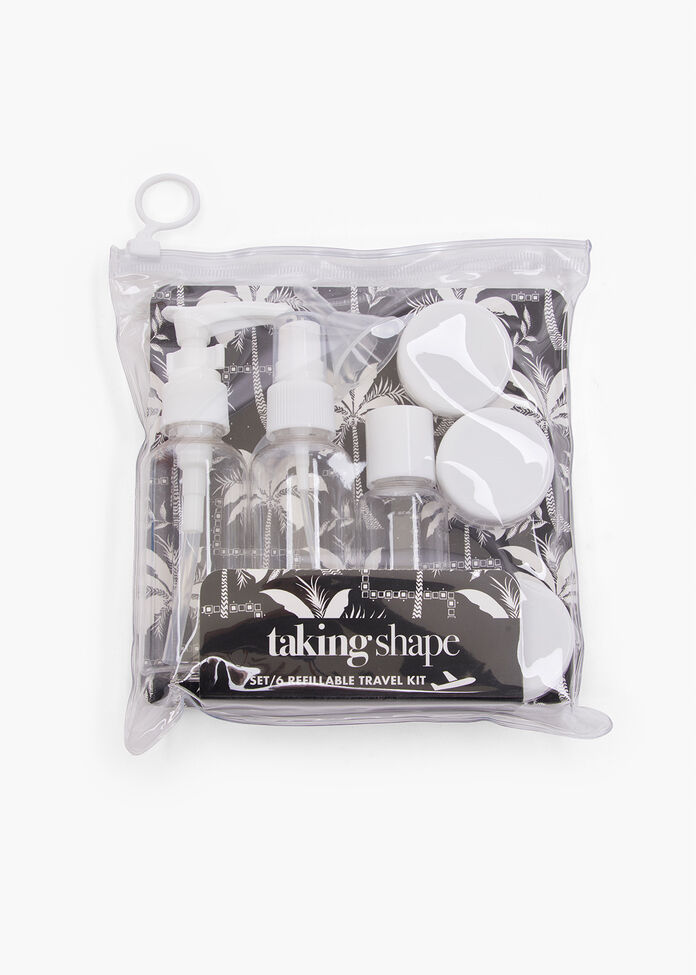 Set/6 Refillable Travel Kit, , hi-res