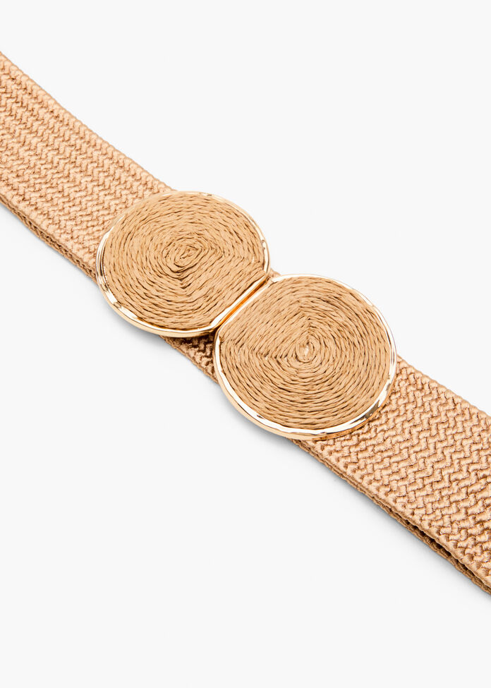 Natural Elastic Stretch Belt, , hi-res
