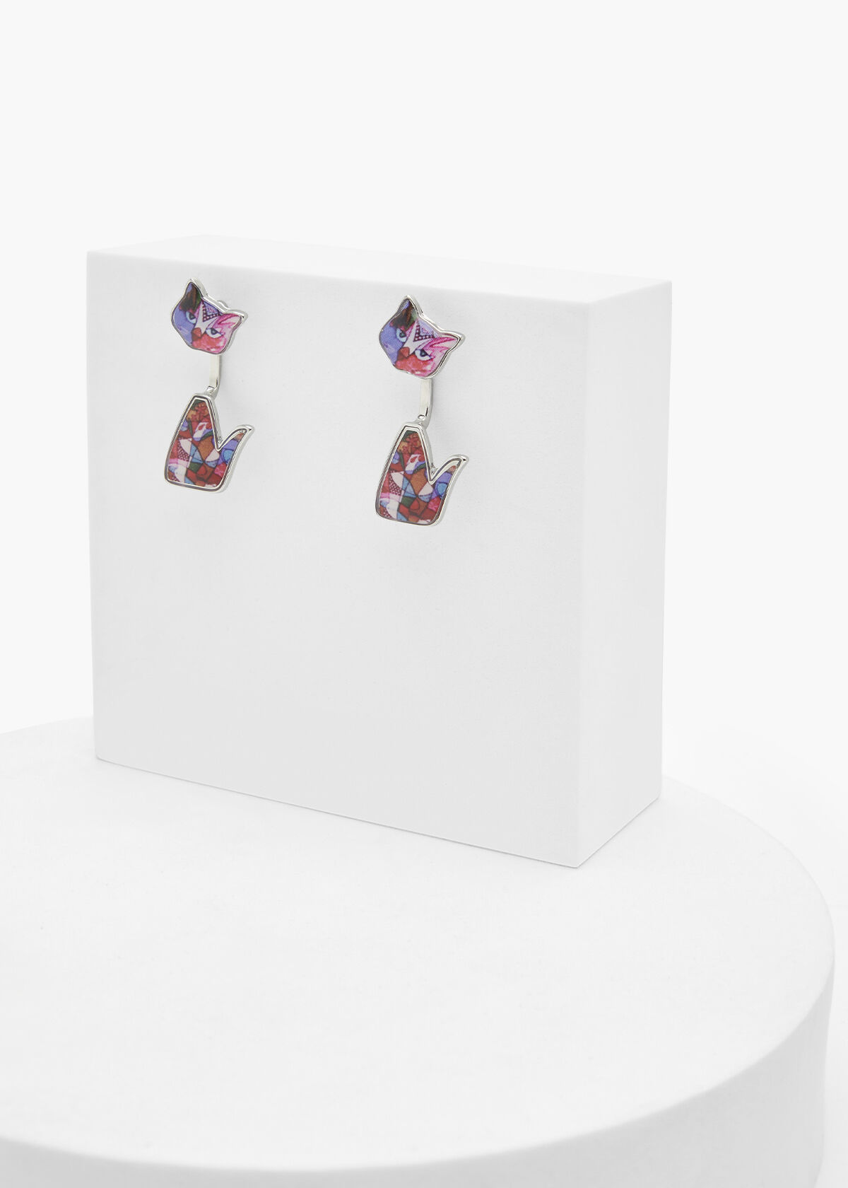 Cat on sale earrings nz