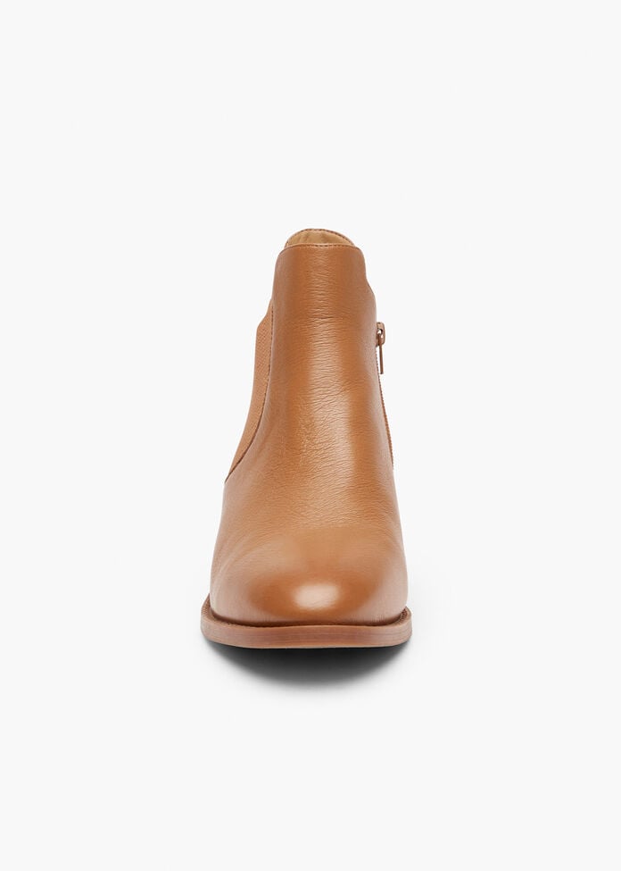 Orthotic Leather Ankle Boot, , hi-res
