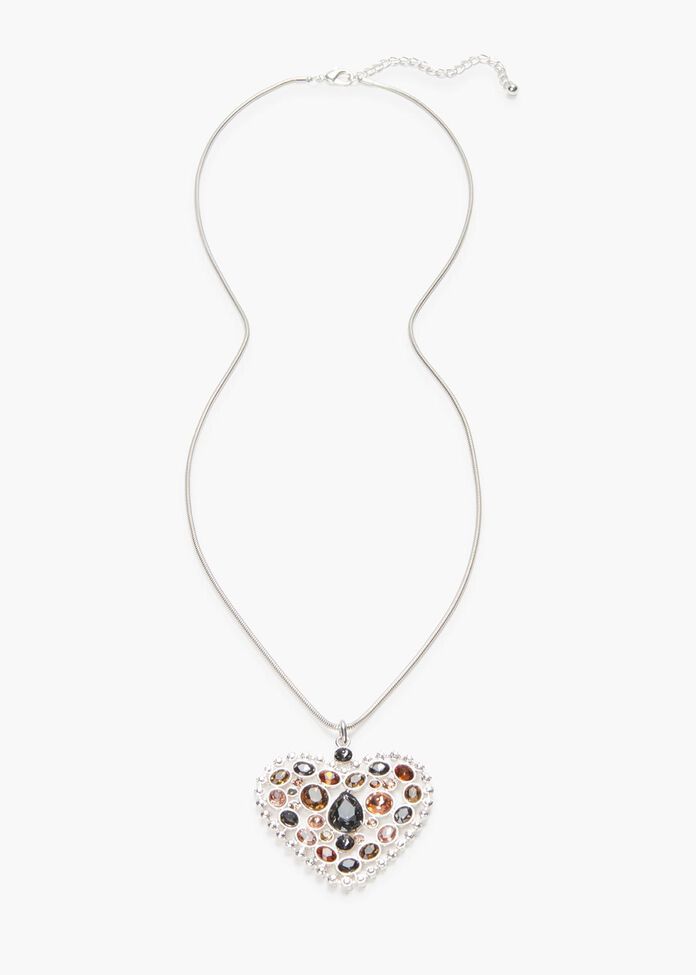 Prism Heart Necklace, , hi-res