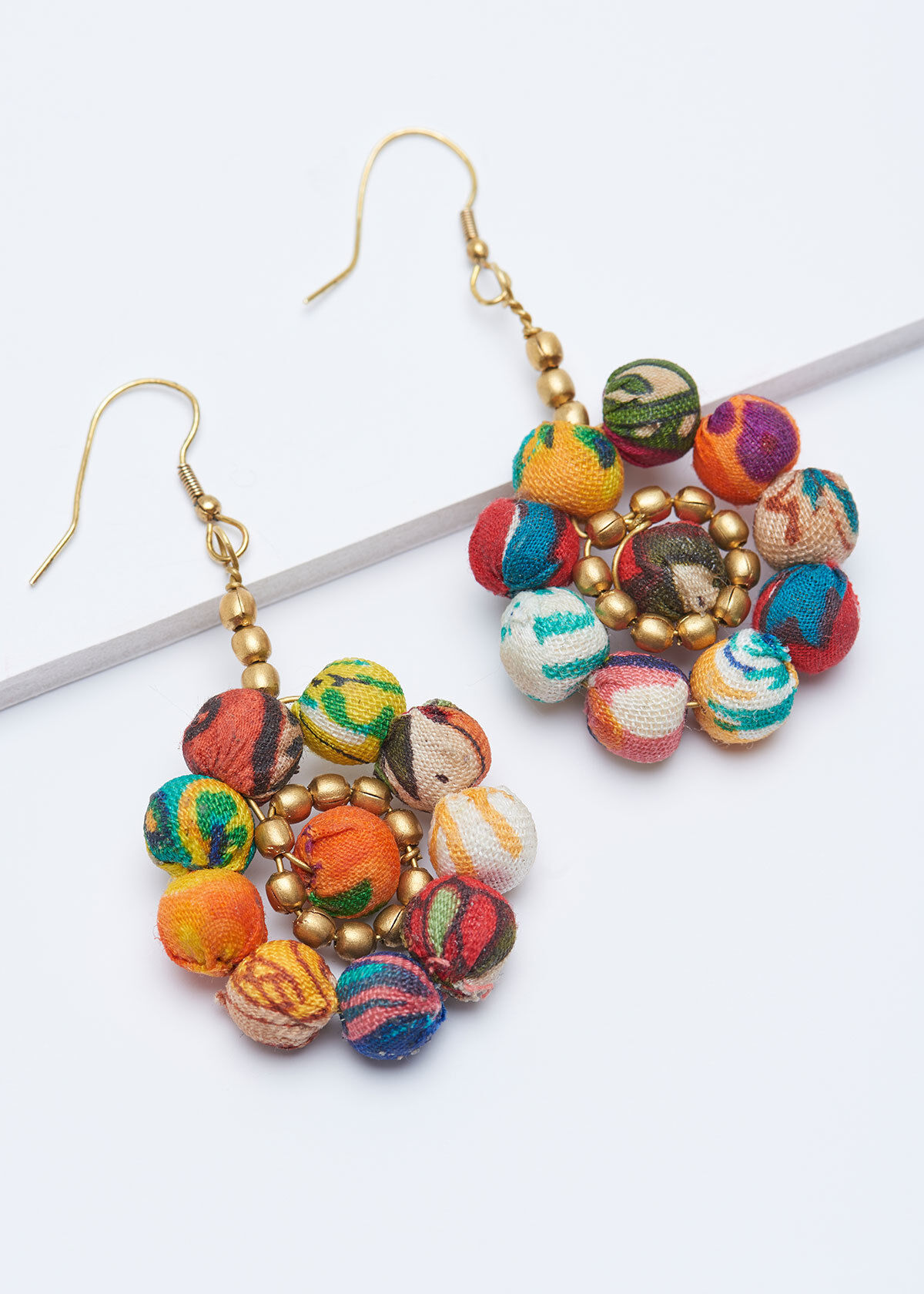 Kantha earrings discount