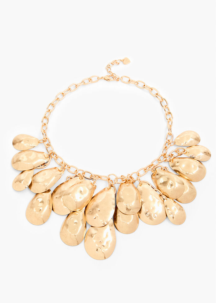 Petal Statement Necklace, , hi-res