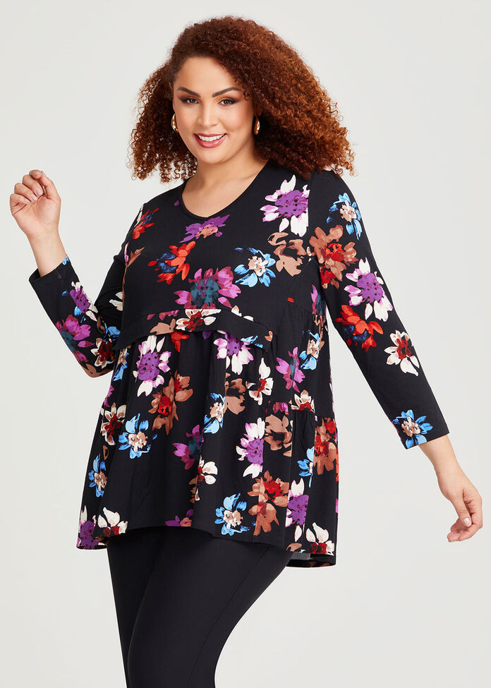 Natural Flora Top, , hi-res