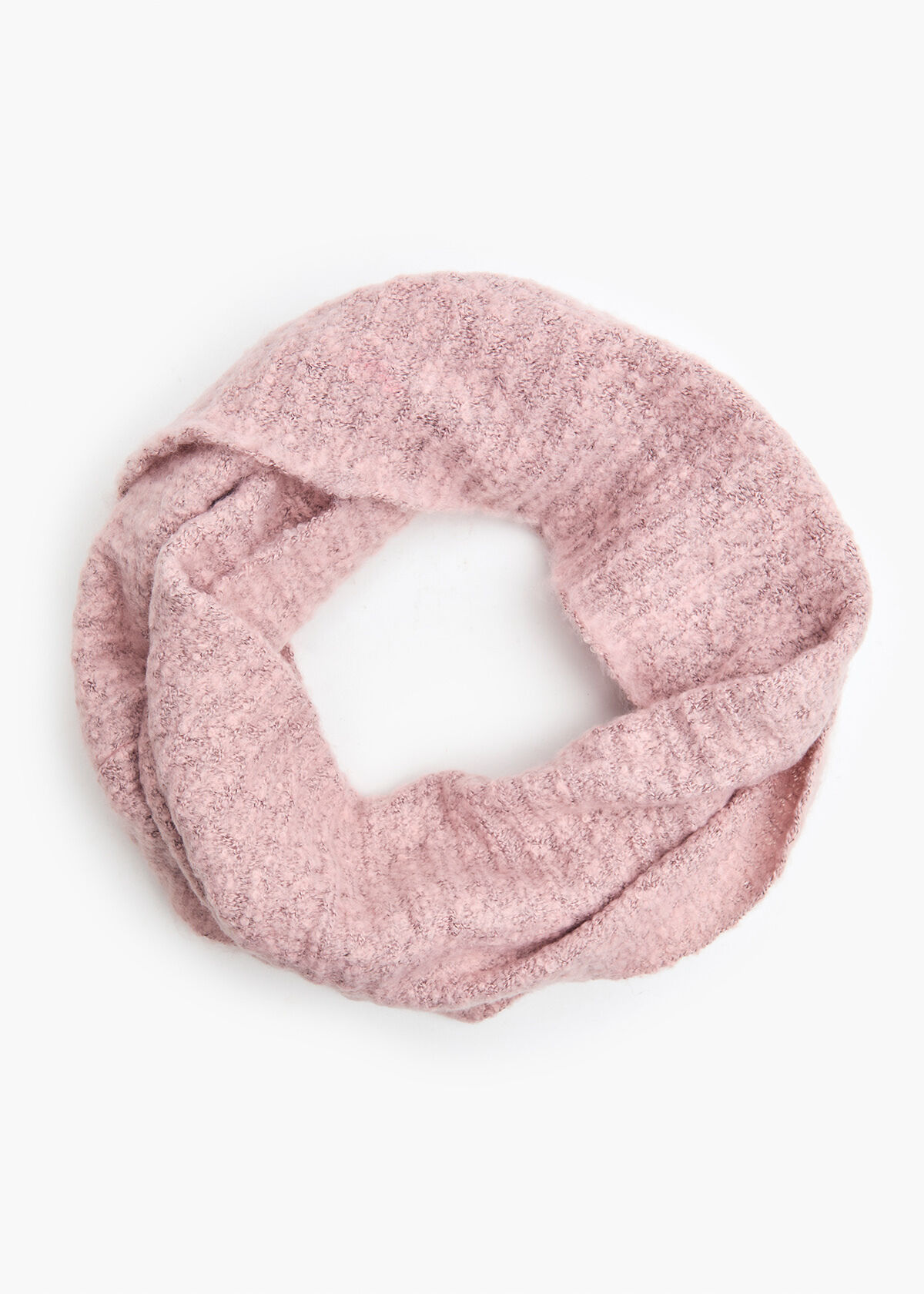 Shop Rib Knit Snood in Pink | Accessories | Taking Shape NZ