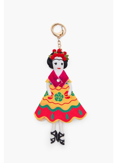 Flower Queen Doll Keychain