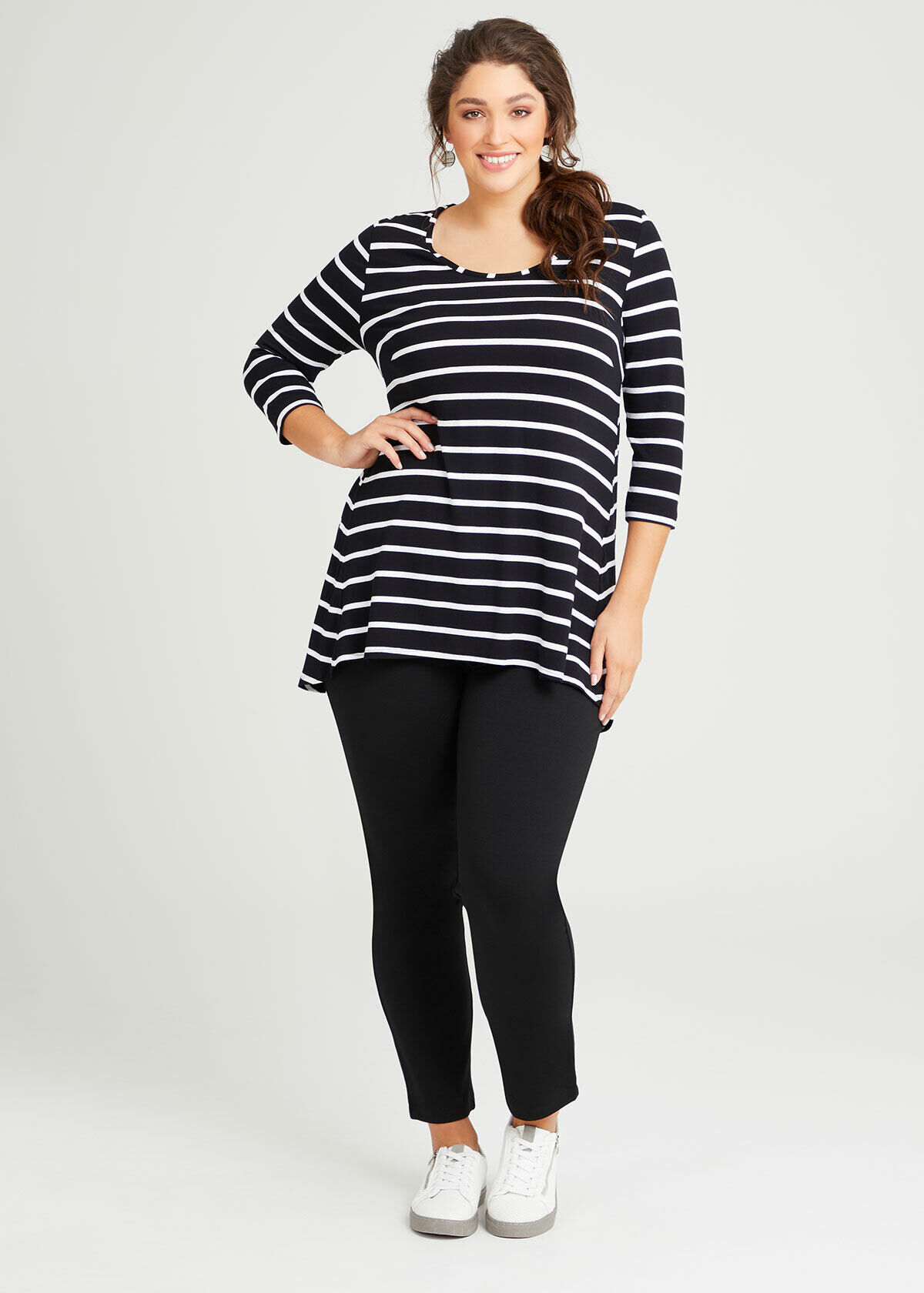 Shop Ponte Everyday Pant in Black in 