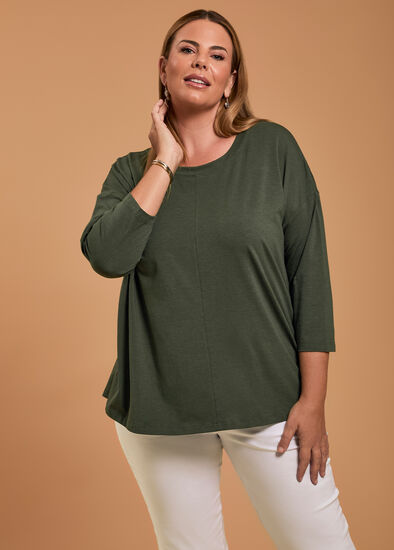 Plus Size Pima Cotton Icon Top