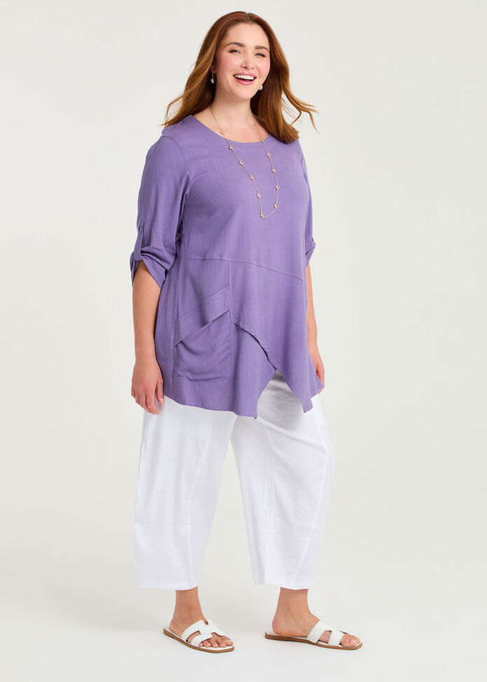 Asymmetric Natural Tunic, , hi-res