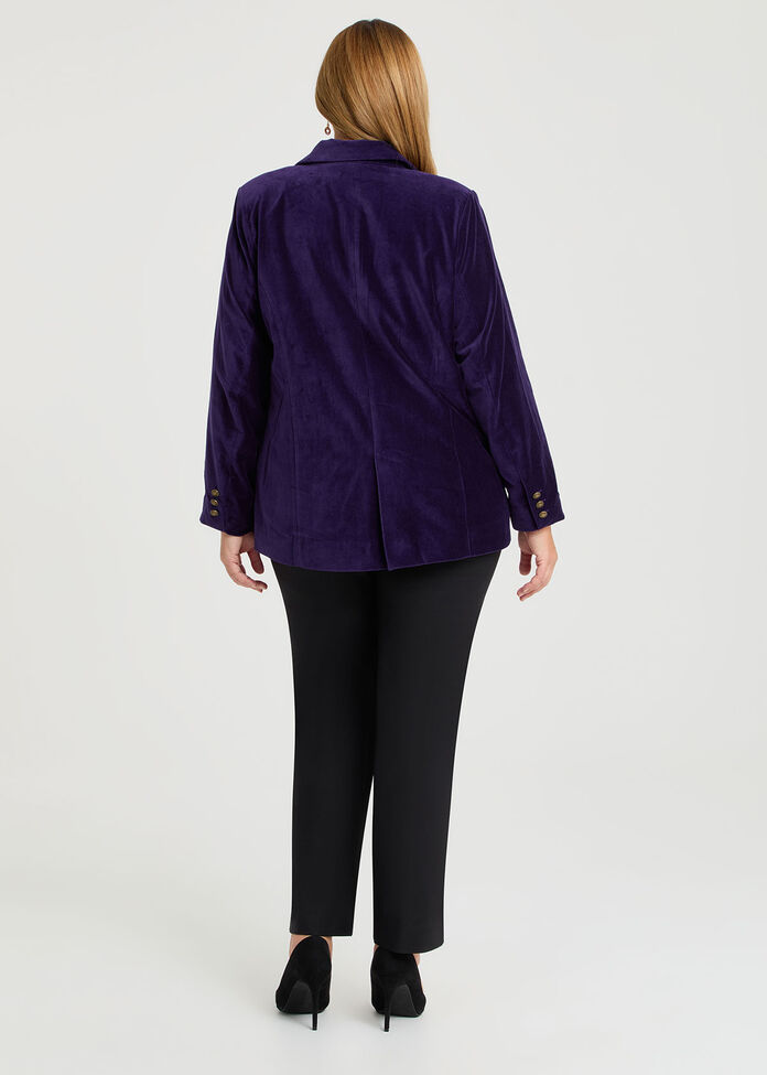 Midnight Velvet Luxe Jacket, , hi-res