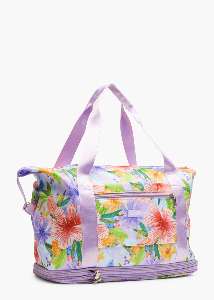 Shop Floral Expandable Travel Bag in Floral | Accessories | Taking Shape AU