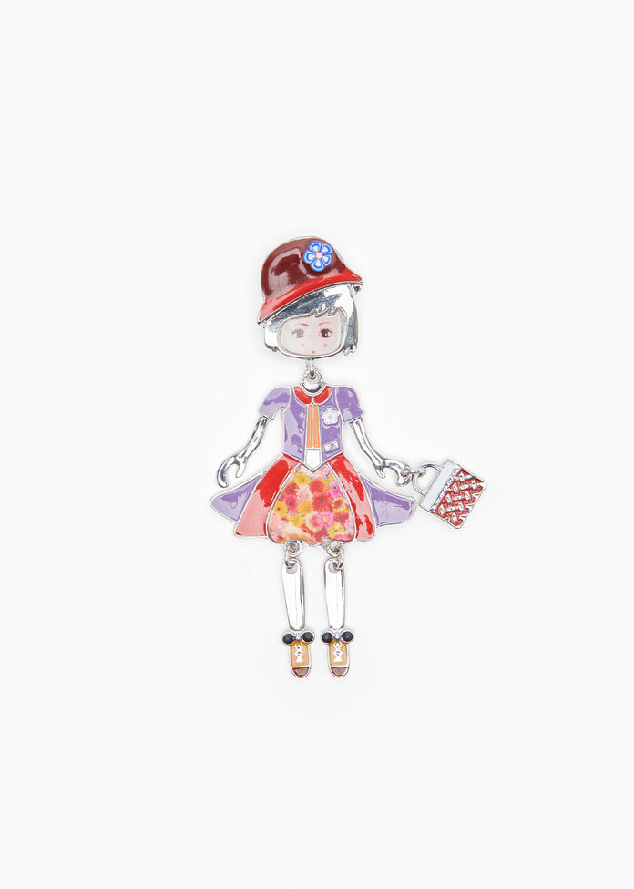 Dancing Lady Brooch, , hi-res