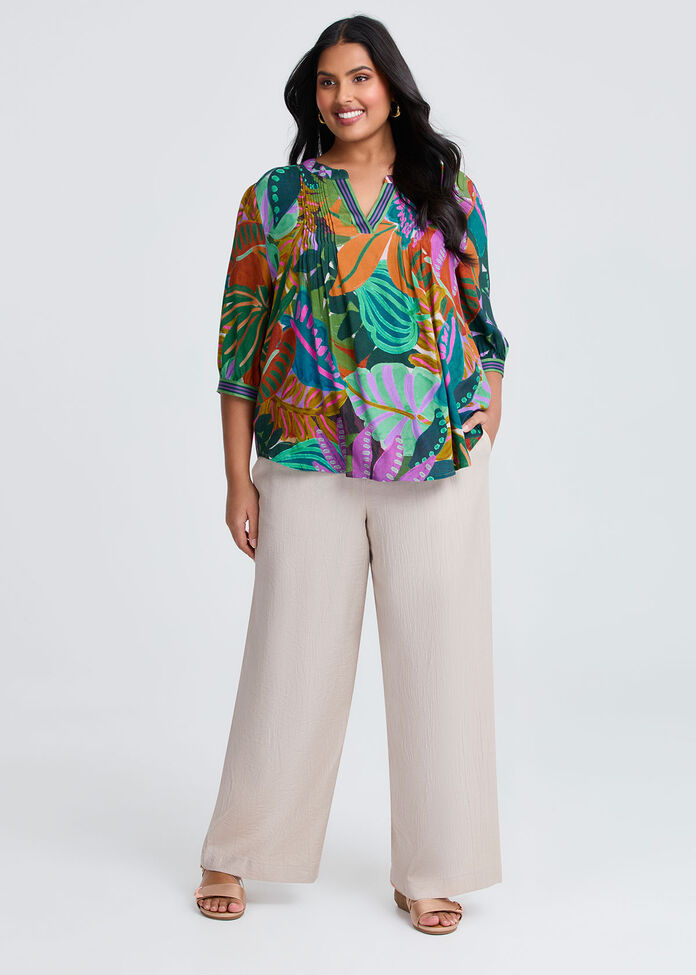 Natural Into The Jungle Top, , hi-res