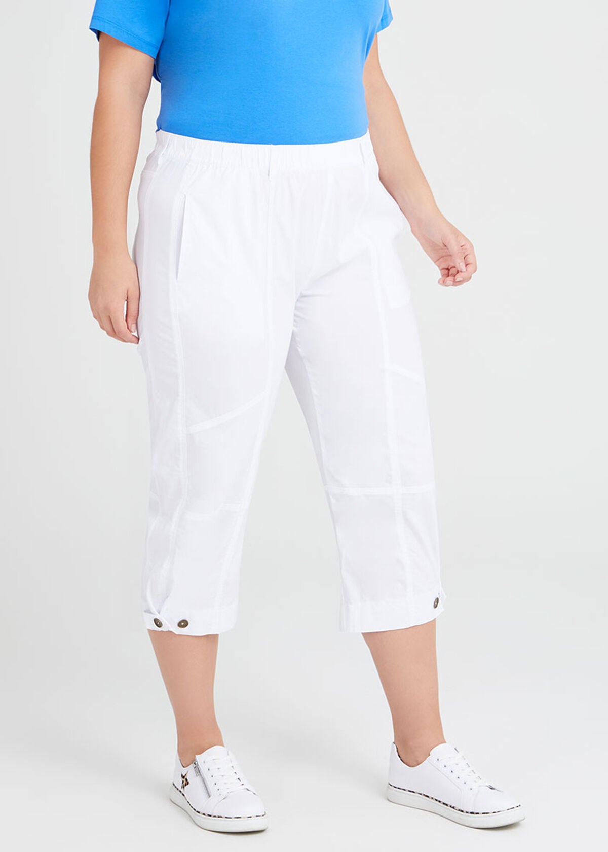 Shop Wanderlust Cargo Crop Pant in 
