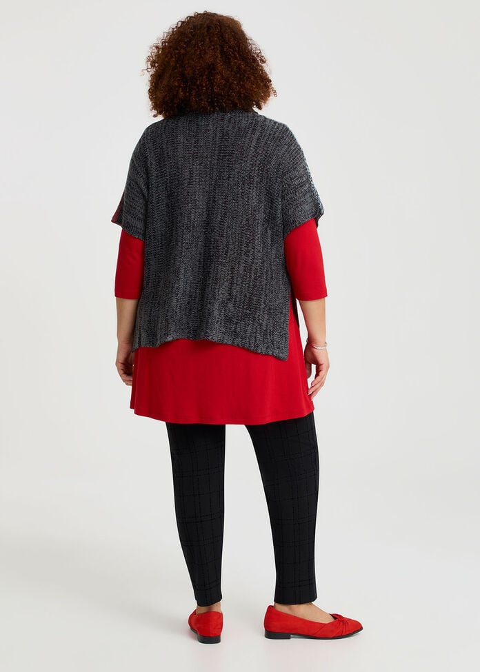 Colour Block Knit Jumper, RED/MULTI, hi-res