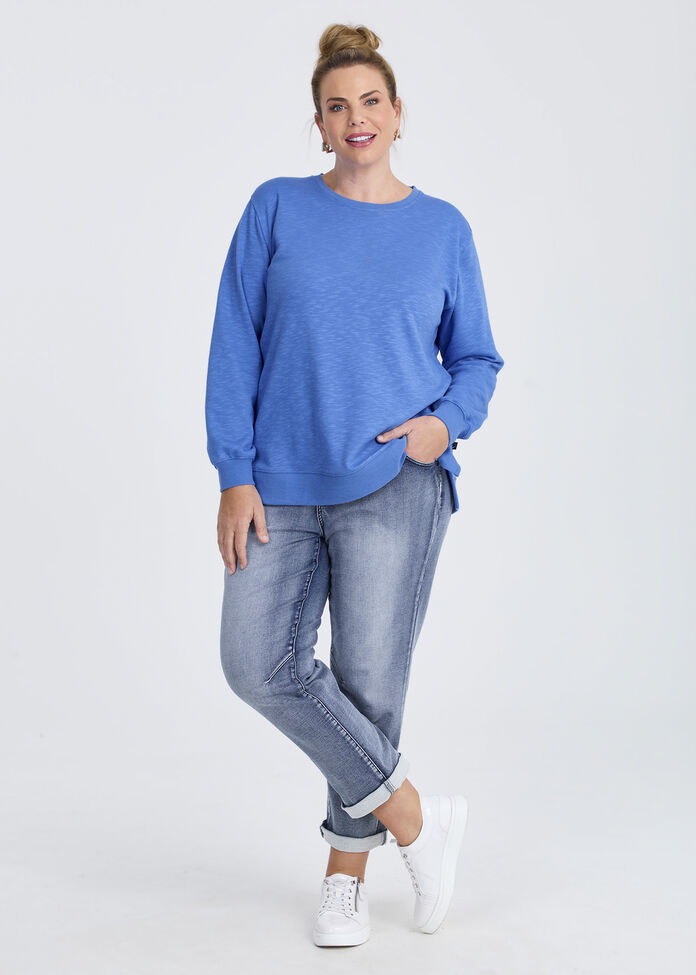 Boyfriend Tunic Sweat, , hi-res