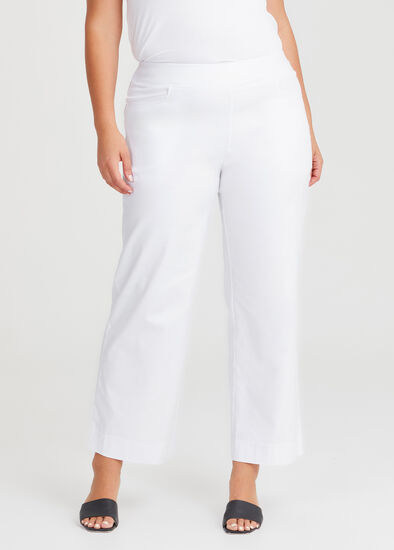 Plus Size City Straight Leg Work Pant