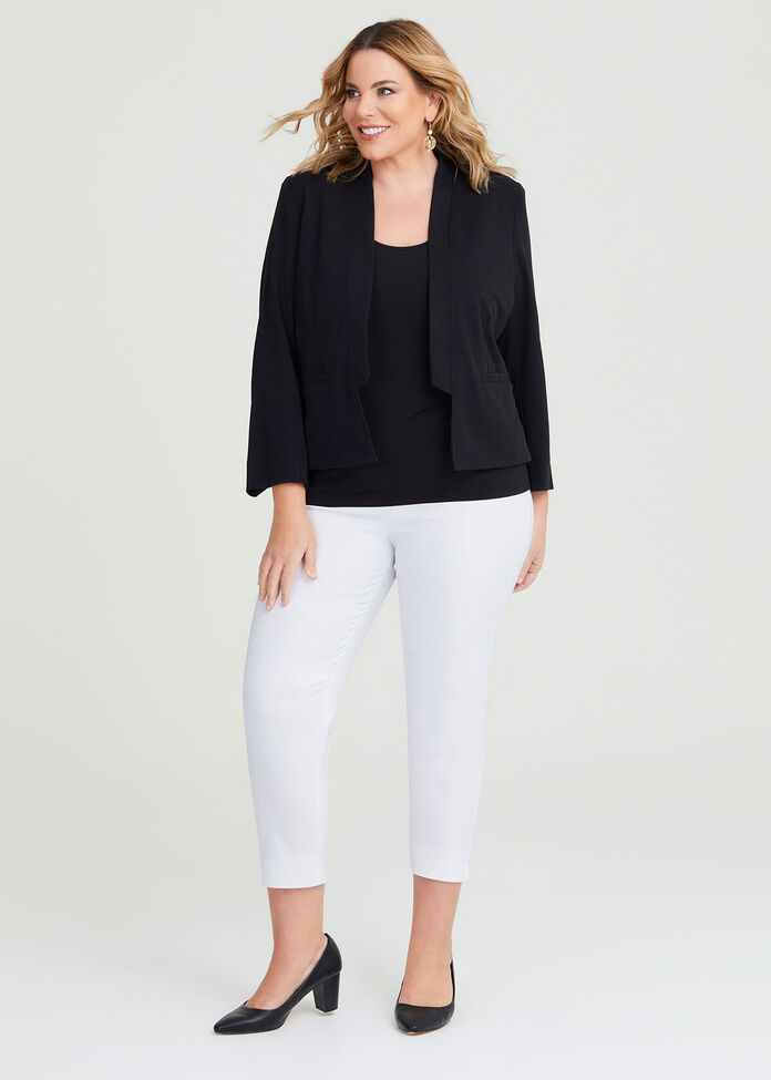 Shop Plus Size Editorial Work Pant in White | Taking Shape AU