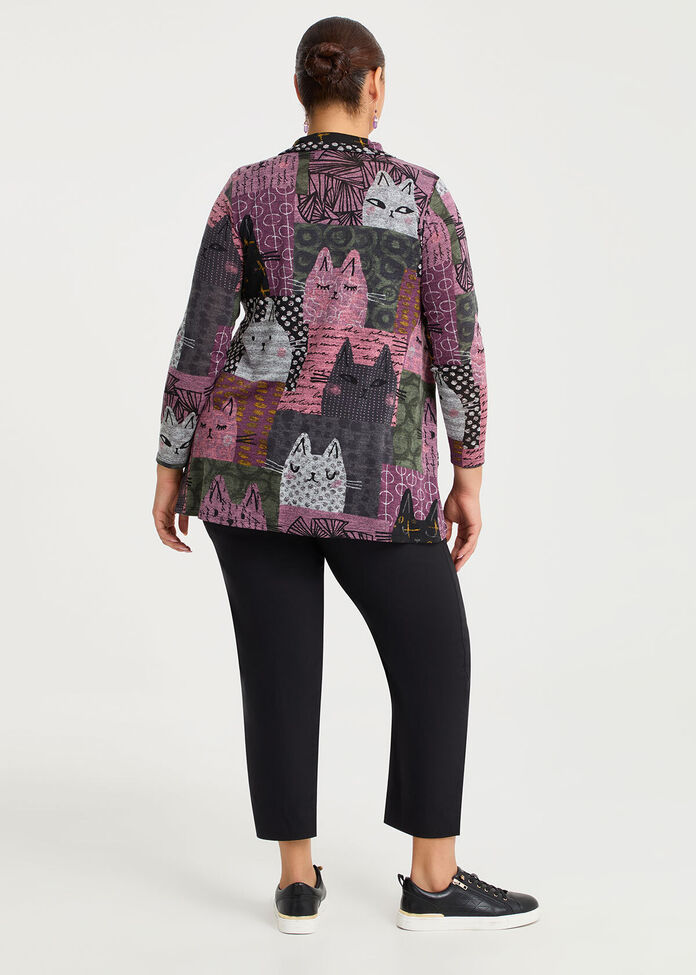Kiki Kat Zip Collar Snug Tunic, , hi-res