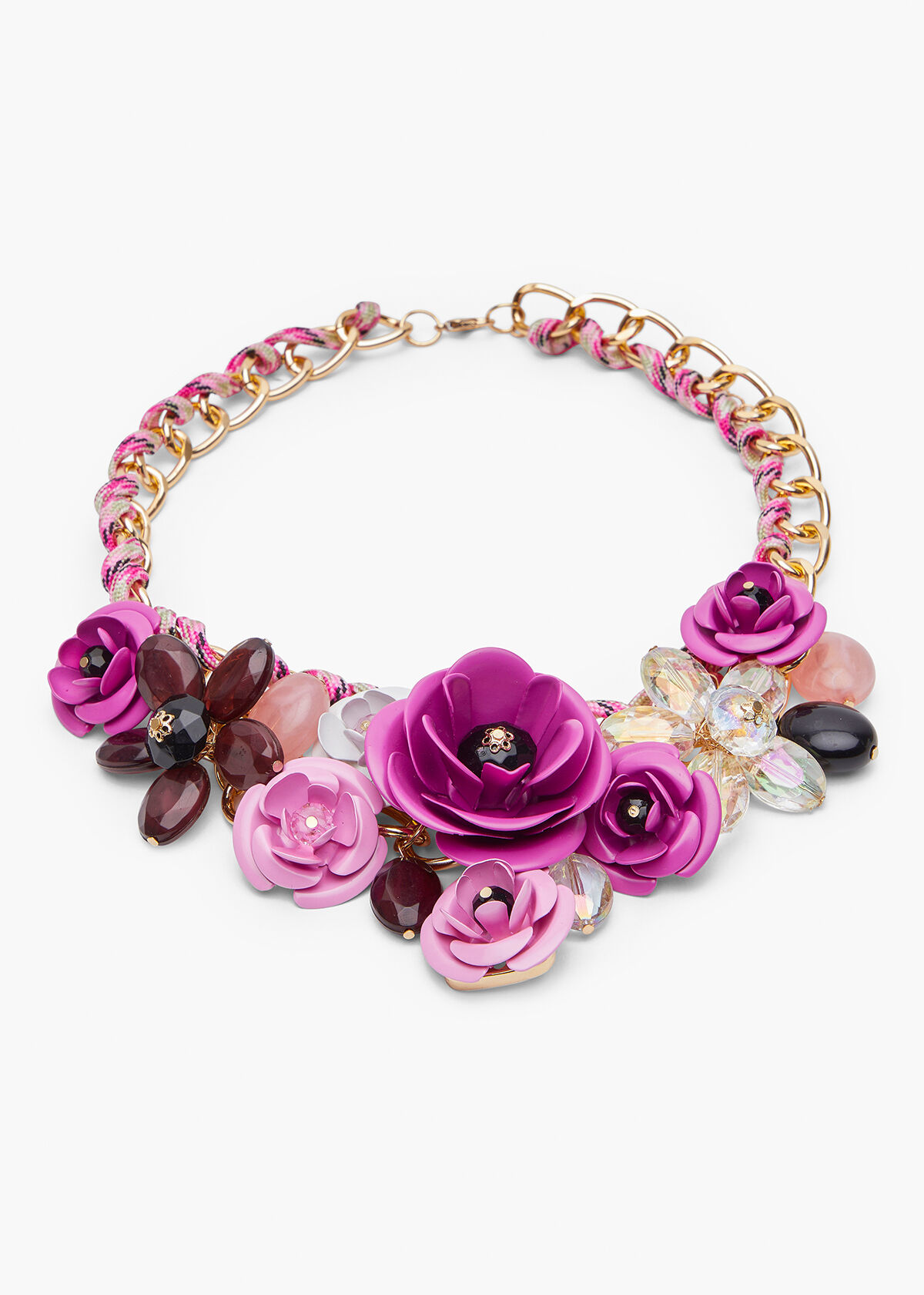 Flower Statement Necklace