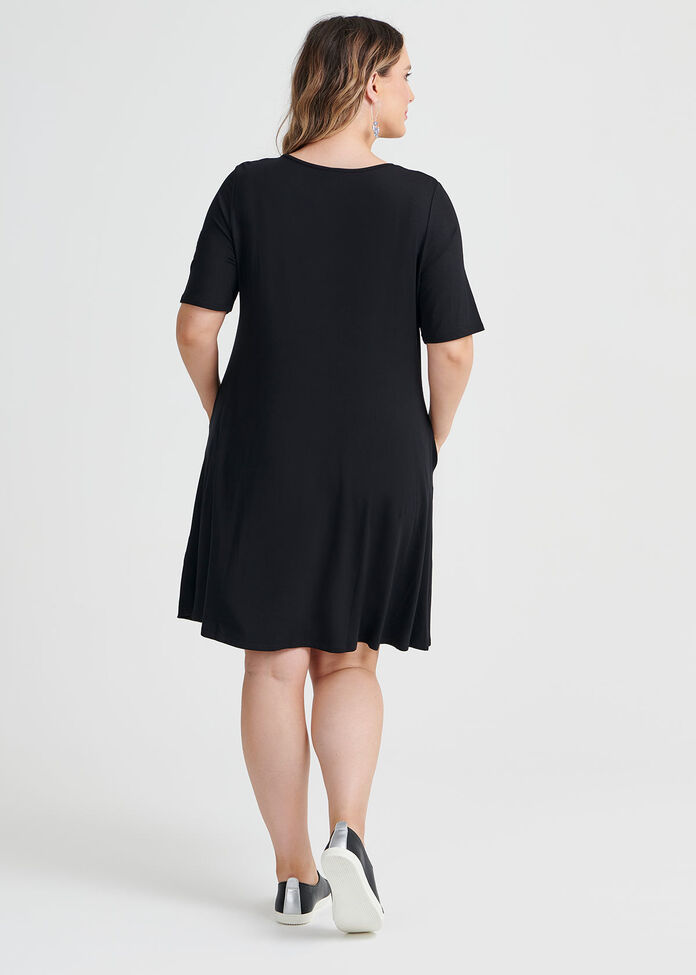 Shop Plus Size Moda Bamboo Dress in Blue | Sizes 12-30 | Taking Shape AU
