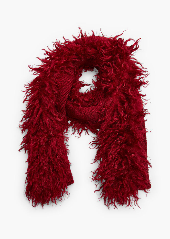 Shaggy Statement Scarf, , hi-res