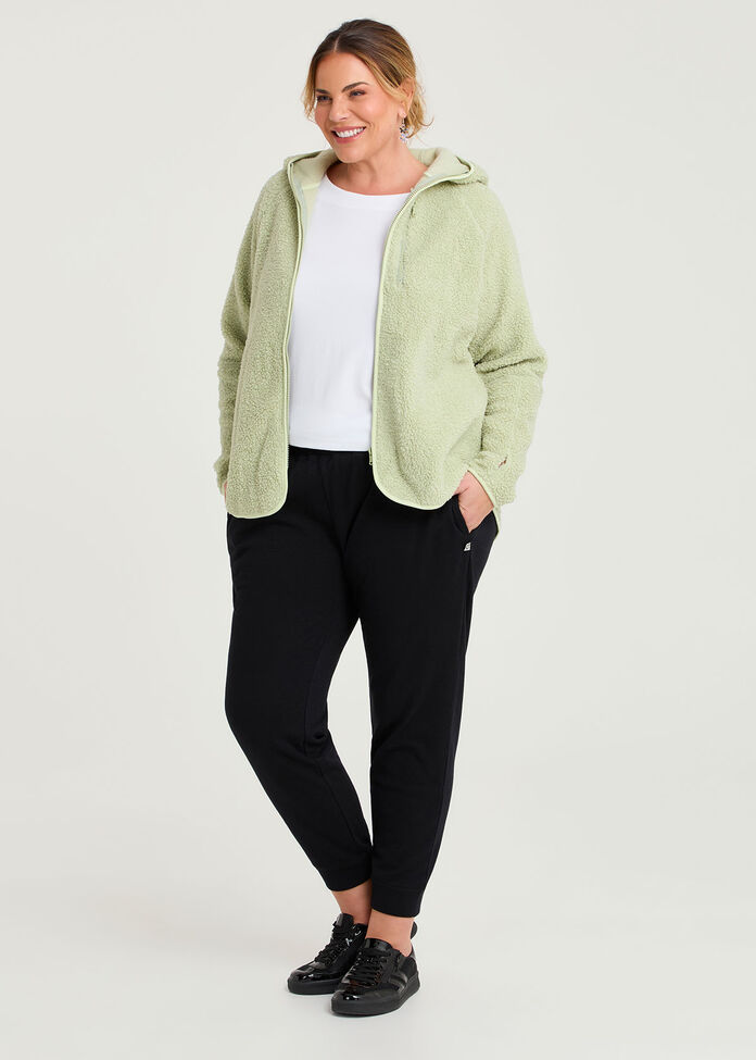 Teddy Hooded Jacket, , hi-res