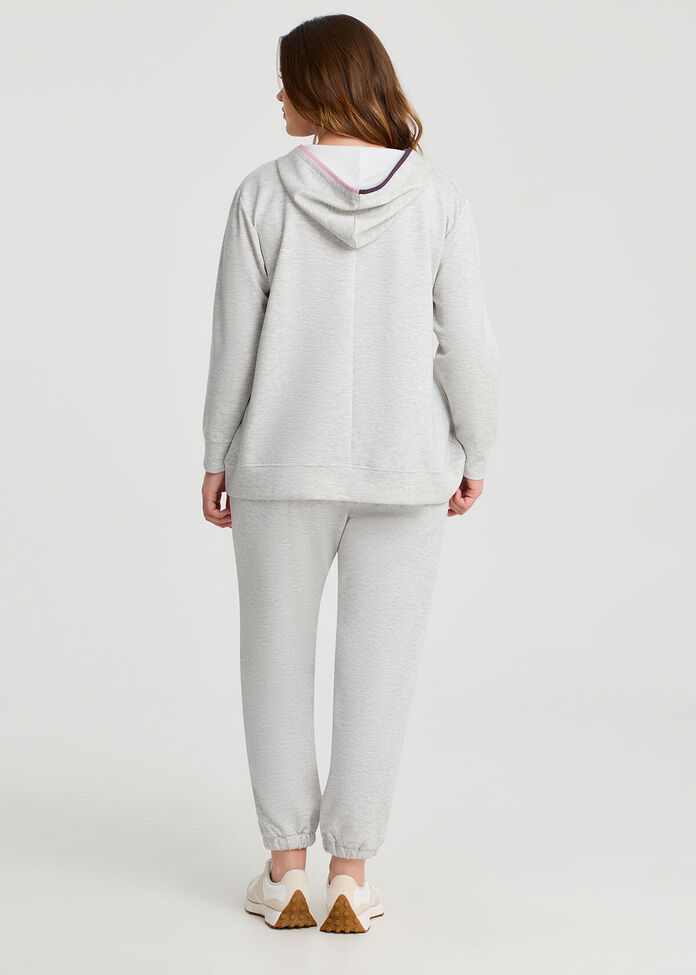 Luxe Touch Half Zip Hoodie, , hi-res