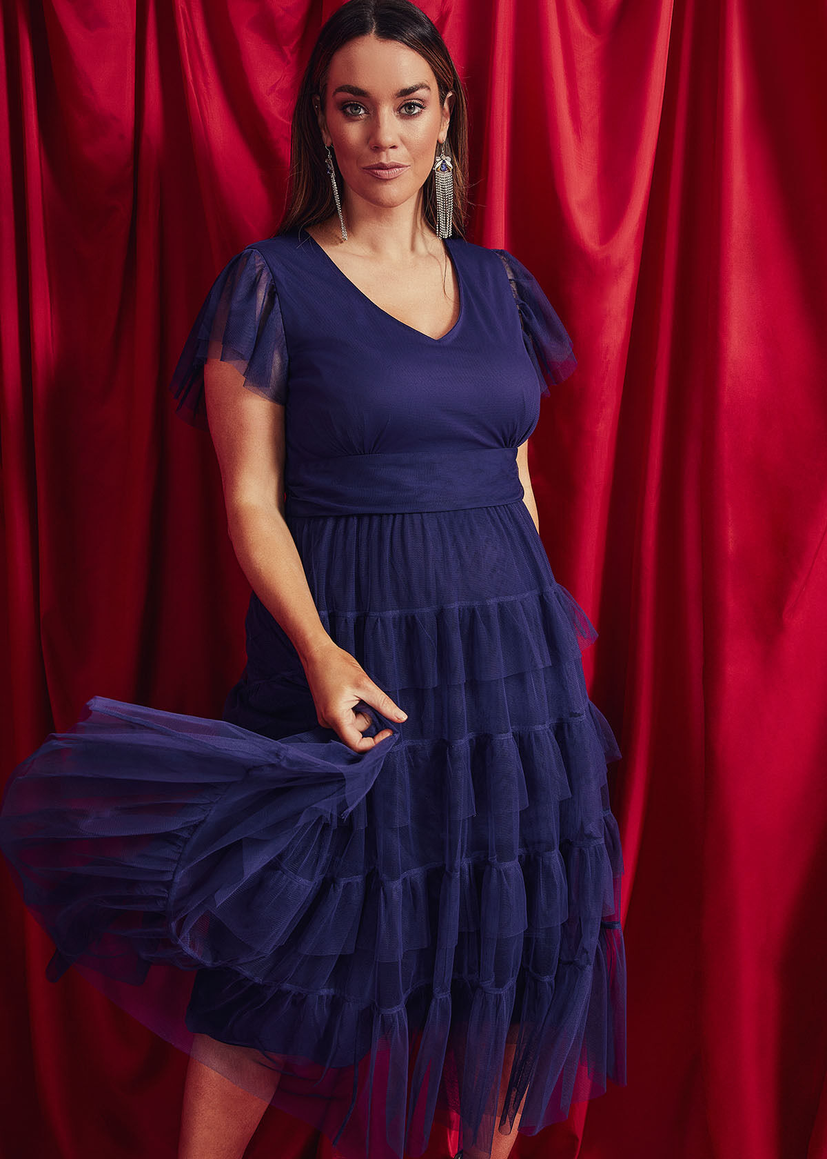 Mesh formal dress shop