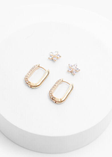 Flower Earring Set
