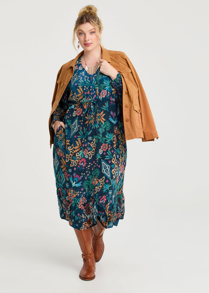 Lyocell Blend Casual Jacket, , hi-res